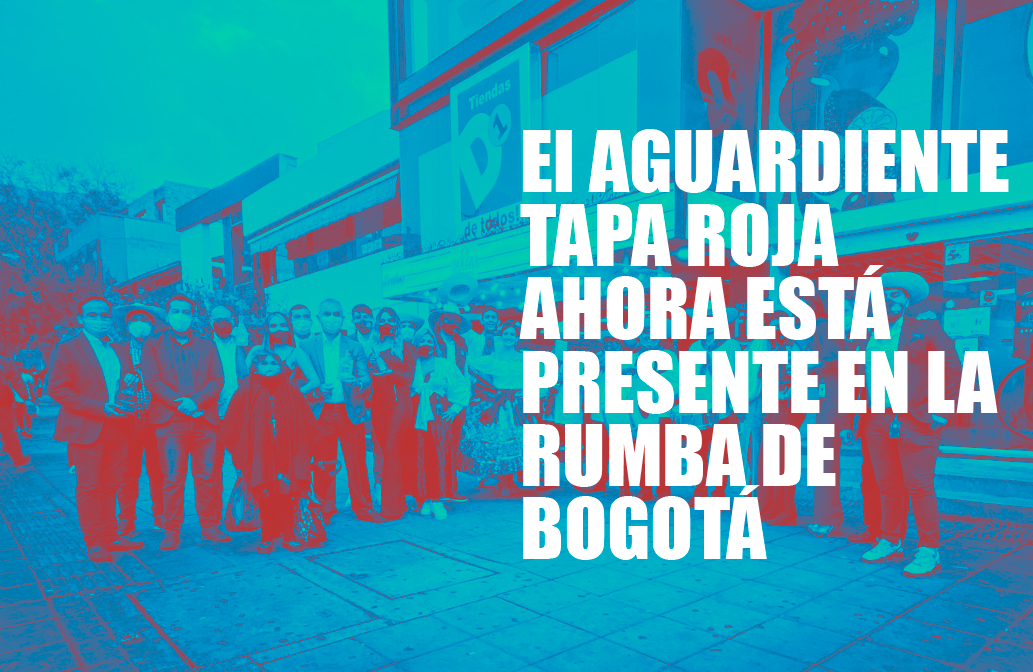 El aguardiente Tapa Roja ahora está presente en la rumba de Bogotá.